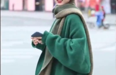 绿色套装小姐姐头像,时尚小姐姐的绿色套装头像风采